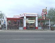 The Cave Creek Service Station.