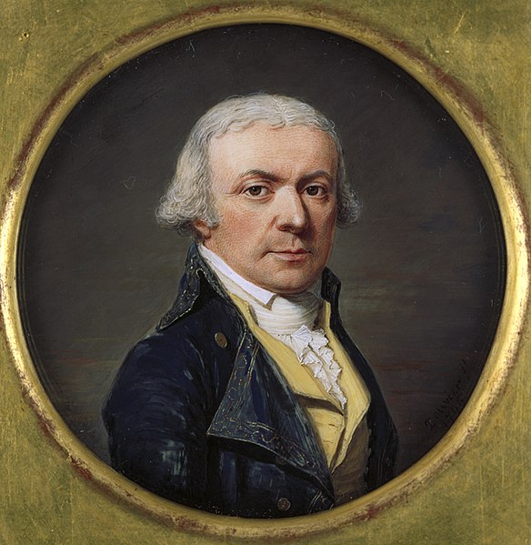 Portrait miniature by Pierre-Louis Bouvier [de], 1796/7