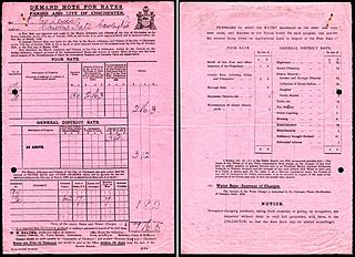 <span class="mw-page-title-main">Poor rate</span> Former type of property tax