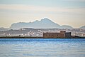 Spanish fort of Chikly Island on the Lake of Tunis