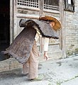 Chinese farmer with old costume by VeroMotiv