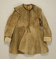 Trillen Aktentas voordeel Buff coat - Wikipedia