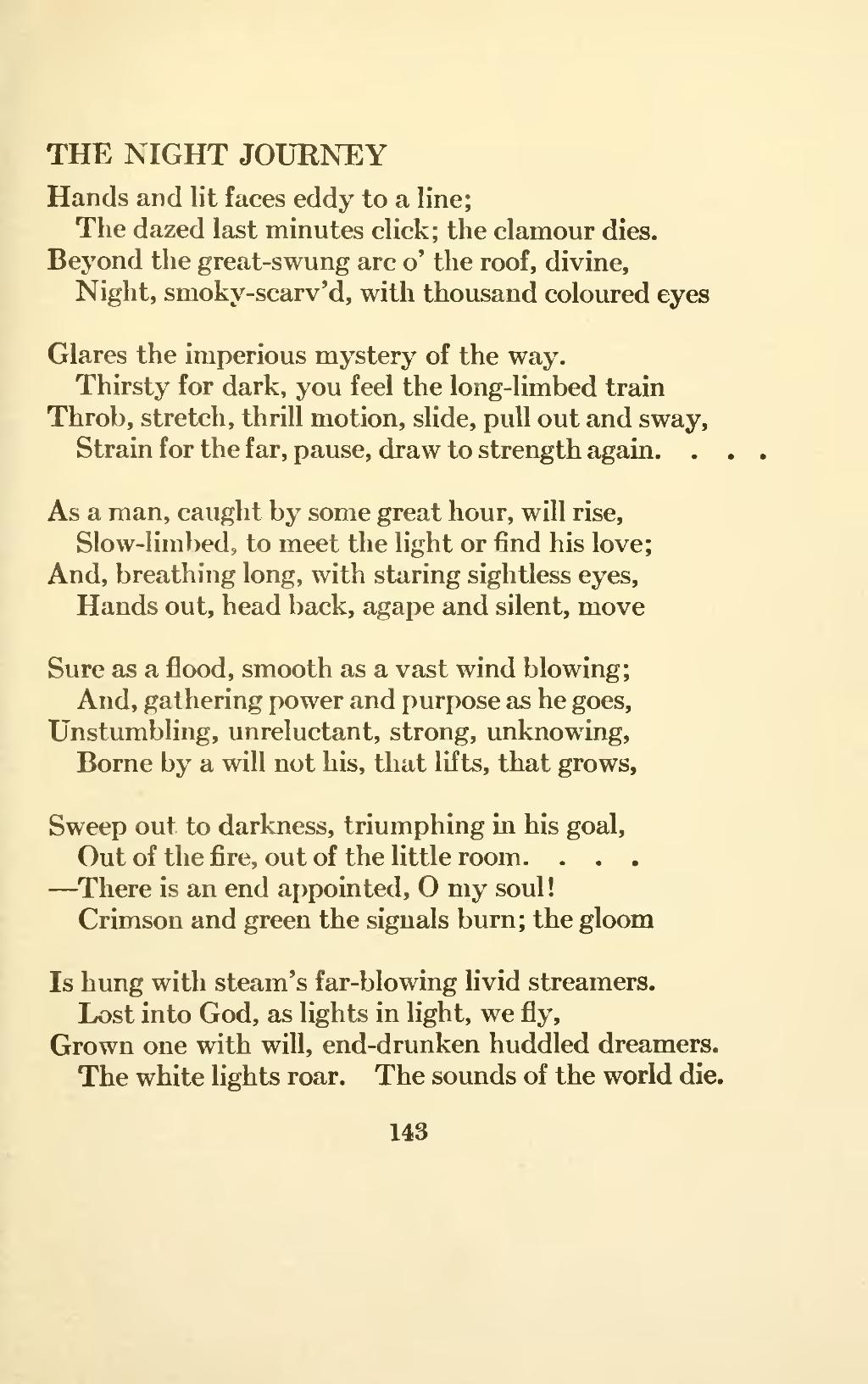 The wind is howling, turning raindrops into bristling needles on my arms,  and in that familiar pain I can almost remember where the scars all  started.” – That little light from your