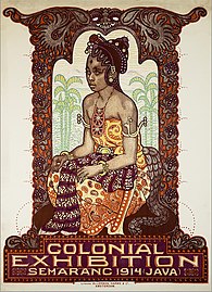 Colonial Exhibition Semarang (affiche, 1914)