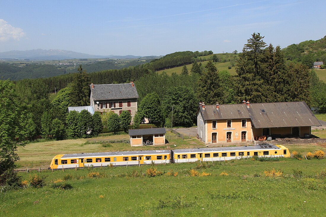 Ligne de Bort-les-Orgues à Neussargues