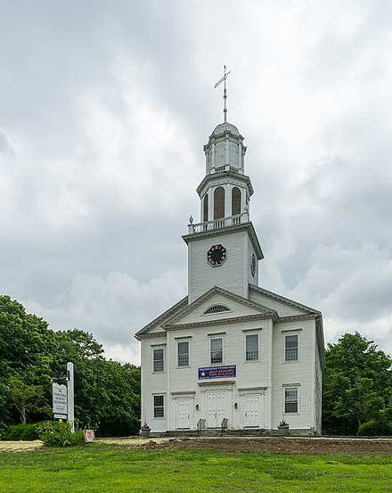 Congregational Church along route 81
