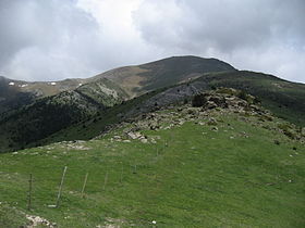 Uitzicht op de Costabonne vanuit het zuiden.