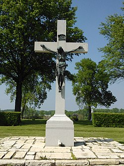 Crucifix Mt. Calvary Davenport, Iowa.jpg