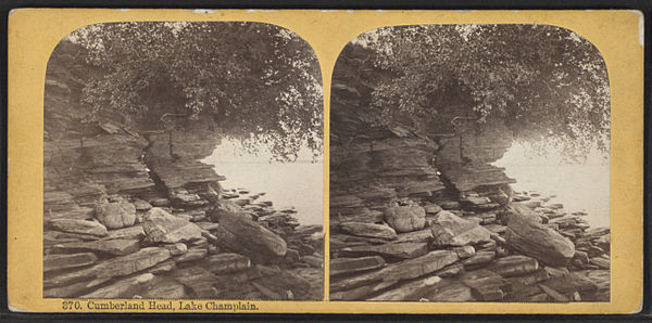 Cumberland Head on Lake Champlain