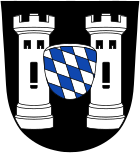Wappen der Stadt Neustadt an der Donau