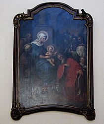 Tableau "Adoration des Mages" (1854)