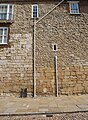 Southern face of the inner curtain wall in the Tower of London. [448]