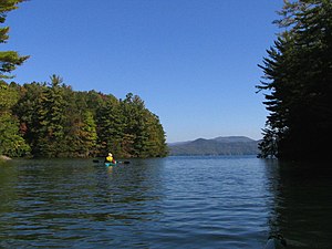 Devils Fork State Park portion of Lake Jocassee