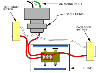 doorbell wiring diagram two chimes  | 1034 x 1017