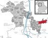 Lage der Gemeinde Eckental im Landkreis Erlangen-Höchstadt