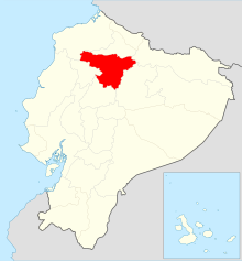 Map showing the extent of the Cotocollao culture