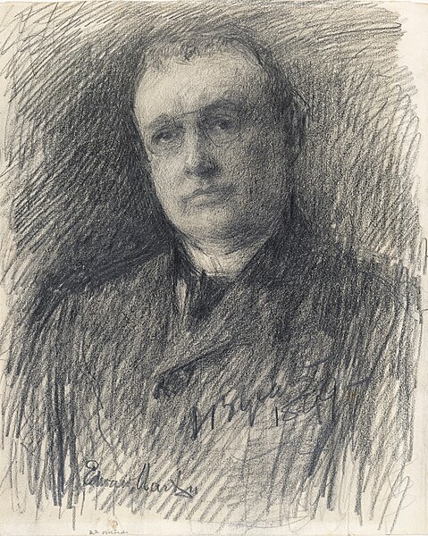 drawing by John Butler Yeats, 1899