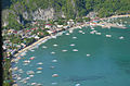 Viele Touristen besuchen die Philippinen wegen der Strände. Hier das Dorf El Nido.