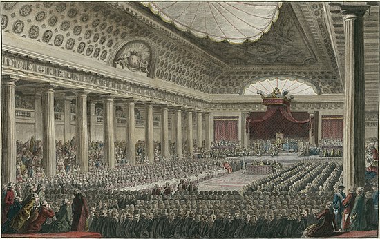 5 May 1789 opening of the Estates General of 1789 in Versailles