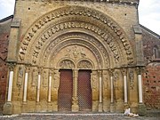 Portale della chiesa di Sainte-Foy de Morlaàs