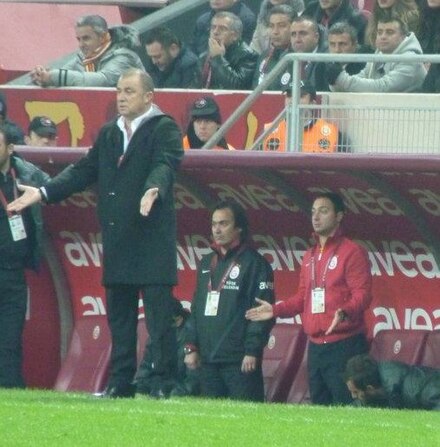 Terim with Galatasaray in 2011