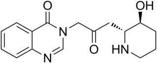 Febrifugine Chemical compound
