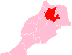 Location in Morocco