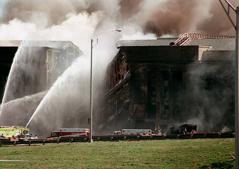 File:Firefighters struggle to contain the fire, after the September 11, 2001, terrorist attack on the Pentagon 010911-N-FX879-001.jpg