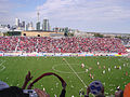 A view from the West Stand of BMO Field immediately after Danny Dichio scored the first goal in Toronto FC History (2007)