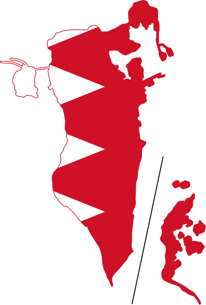 File:Flag-map of Bahrain.svg