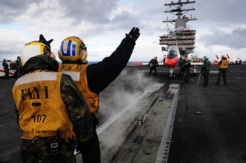 File:Flickr - Official U.S. Navy Imagery - Sailors train pilots..jpg