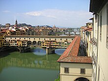 Vista del Ponte Vecchio