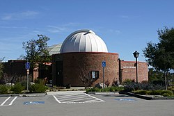 The observatory at the Space Science Center