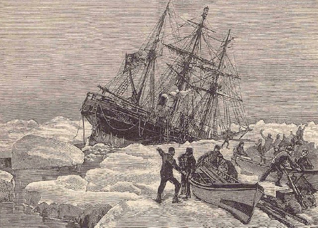 The foundering of the Eira in 1881