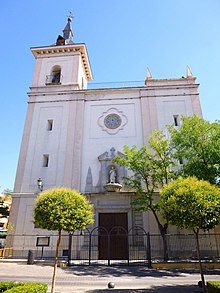 Fachada de la iglesia de San Esteban Protomártir