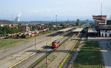 Fushë Kosovë railway station.jpg