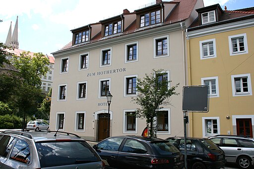 Görlitz - Große Wallstraße - Hotel zum Hothertor 01 ies