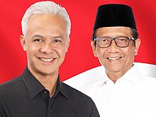 Potret Pasangan Nomor Urut 3 Ganjar Pranowo dan Mahfud MD