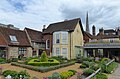 Garden of Tudor House in Southampton.