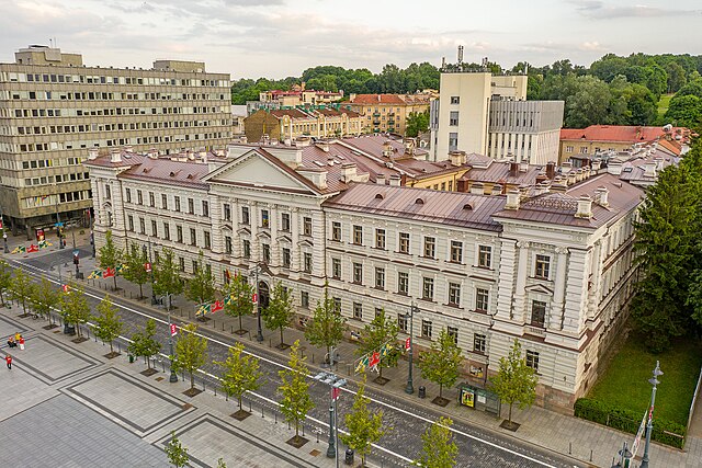 Courthouse of Vilnius regional court and Court of Appeal of Lithuania in Vilnius
