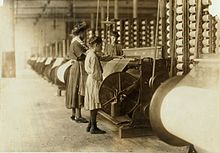 Two young girls working at the mill in 1908 Girlsatmill.jpg