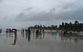 Goa - In a Goa beach on a stormy evening6.JPG