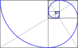 Golden spiral in rectangles.svg