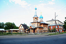 Ortodoksinen kirkko Gorno-Altaiskissa.