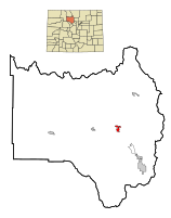 Location in Grand County and the state of Colorado