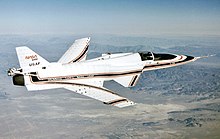 Grumman X-29 experimental aircraft, an extreme example of a forward swept wing