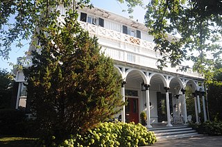 <span class="mw-page-title-main">Hamilton Hoppin House</span> Historic house in Rhode Island, United States