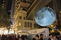HK 灣仔 Wan Chai 利東街 Lee Tung The Avenue night 月球博物館 big Moon Museum by UK Luke Jerram October 2017 IX1 16.jpg