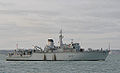 HMS Brocklesby at Portsmouth, 2009.