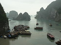 Ha Long Bay with boats.jpg